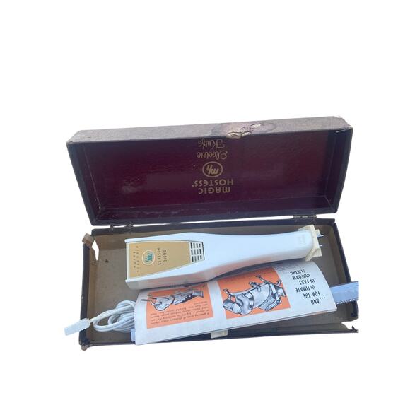Vintage Magic Hostess MH Electric Carving Knife with Booklet - Picture 11 of 11